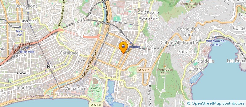 localisation de l'entreprise ADESSO à NICE