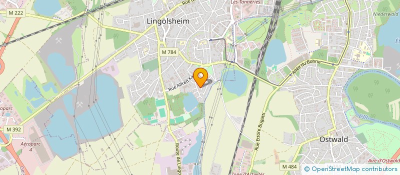 localisation de l'entreprise ADESSO CONSEIL  LINGOLSHEIM