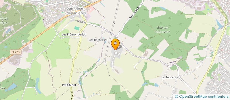 localisation de l'entreprise ADEV 3D  BOUCHEMAINE