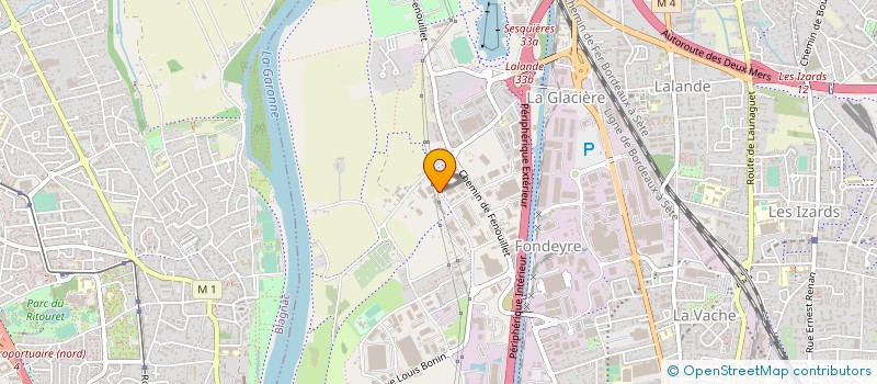 localisation de l'entreprise ADEVA à TOULOUSE