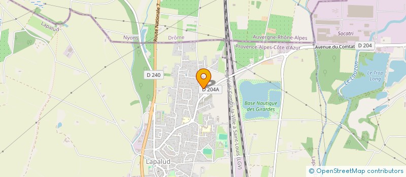 localisation de l'entreprise ADEVA HYPNOSE  LAPALUD