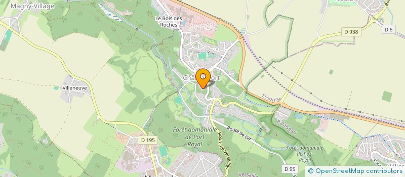 localisation de l'entreprise ADEVARC  CHATEAUFORT