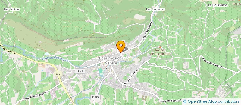 localisation de l'entreprise ADEVI  BEAUMES-DE-VENISE