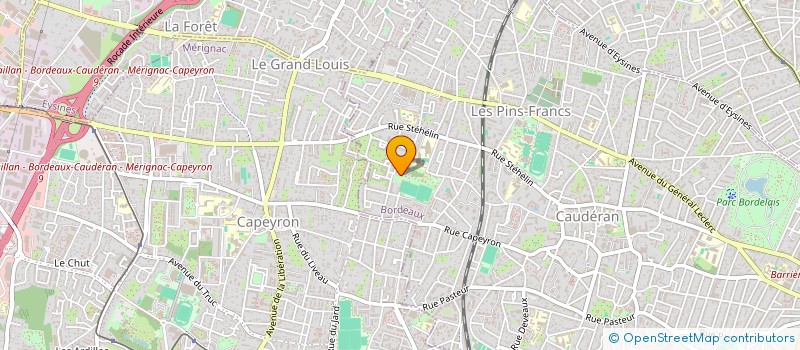 localisation de l'entreprise ADEVIC  BORDEAUX