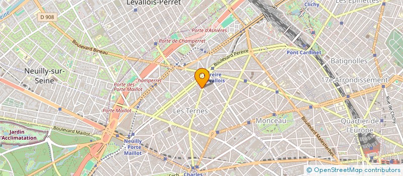localisation de l'entreprise ADEX à PARIS