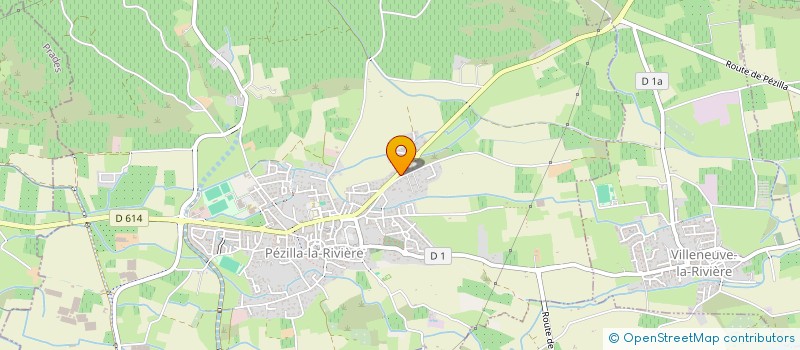 localisation de l'entreprise ADEX  PEZILLA-LA-RIVIERE