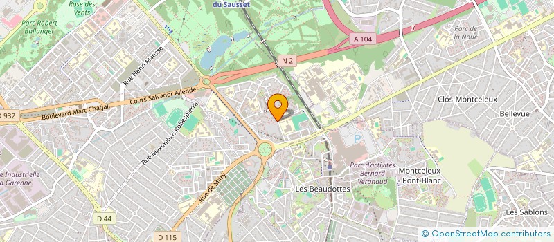 localisation de l'entreprise ADEX-BAT à AULNAY-SOUS-BOIS