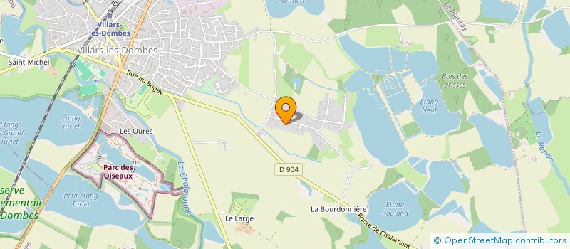 localisation de l'entreprise ADEXAUTO à VILLARS-LES-DOMBES