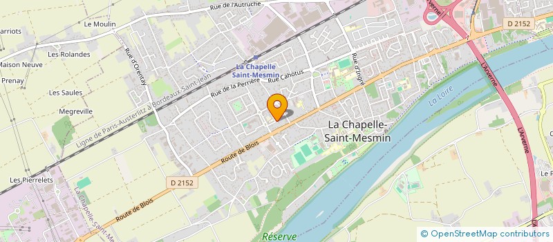 localisation de l'entreprise ADEXS à LA CHAPELLE-SAINT-MESMIN