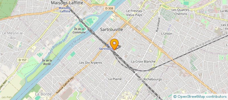 localisation de l'entreprise ADEYLA  SARTROUVILLE