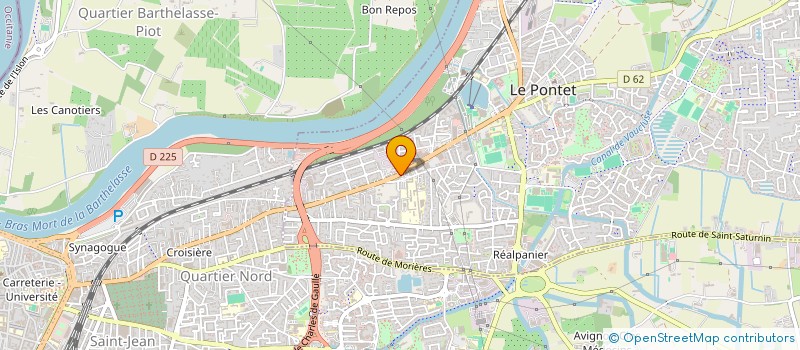 localisation de l'entreprise ADEZIO PROVENCE à LE PONTET