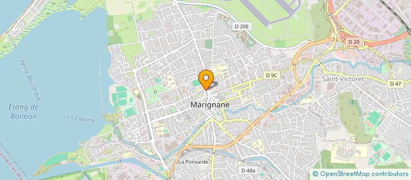 localisation de l'entreprise ADEZZO BEAUTY à MARIGNANE