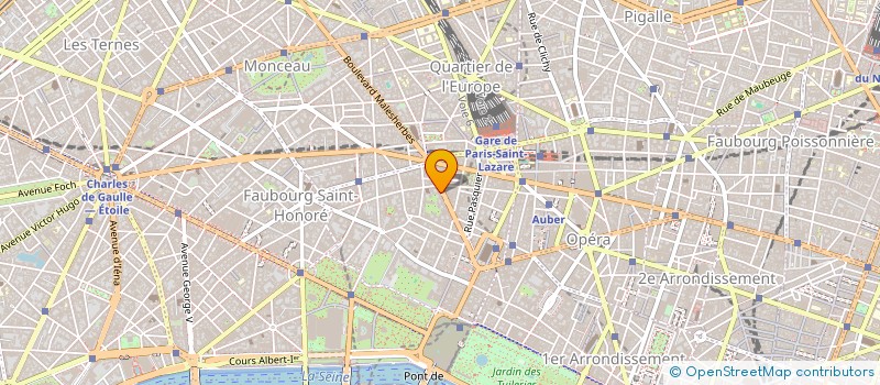 localisation de l'entreprise ADF 2 à PARIS