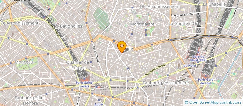 localisation de l'entreprise ADF  PARIS
