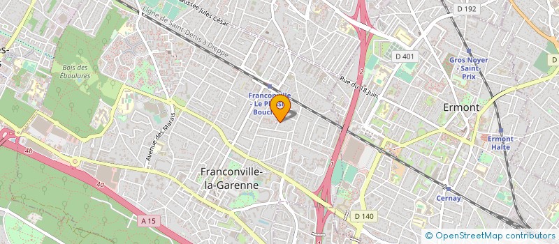 localisation de l'entreprise ADF à FRANCONVILLE