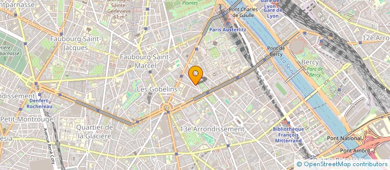 localisation de l'entreprise ADF  PARIS