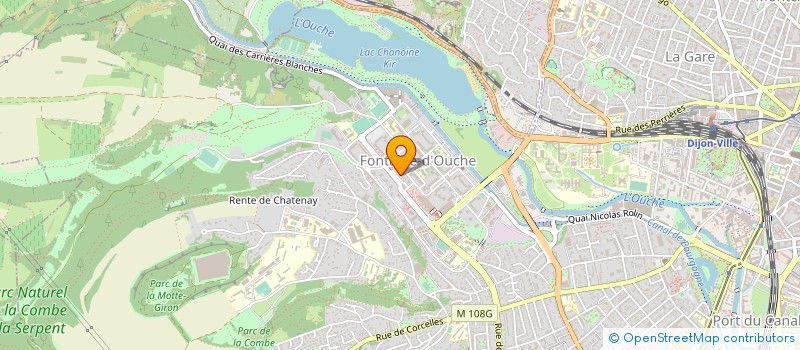 localisation de l'entreprise ADF (ALARME DETECTION FRANCE) à DIJON