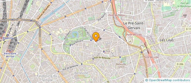 localisation de l'entreprise ADF, ASSISTANCE DEPANNAGE FRANCILIEN à PARIS