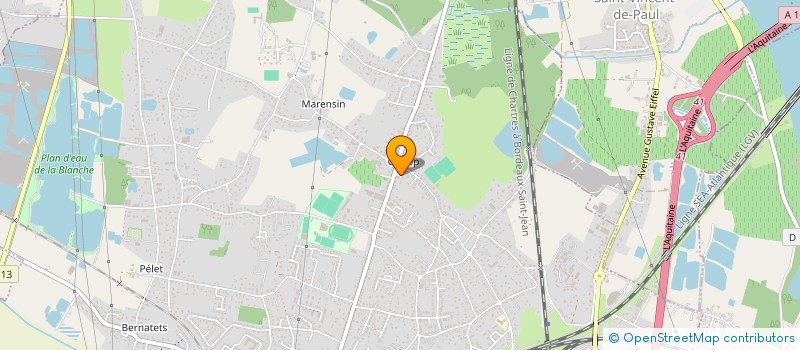 localisation de l'entreprise ADF INVEST  AMBARES-ET-LAGRAVE