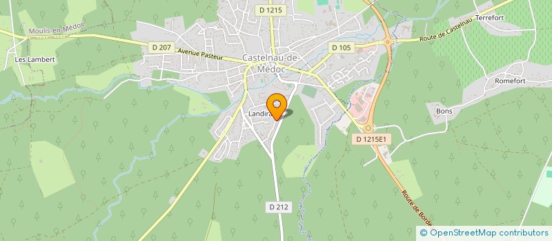 localisation de l'entreprise ADF RACING  CASTELNAU-DE-MEDOC