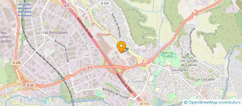 localisation de l'entreprise ADF UTILITIES à VITROLLES