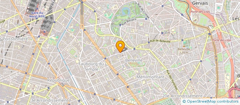 localisation de l'entreprise ADFB 2  PARIS