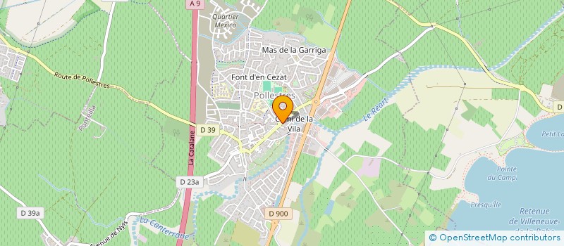 localisation de l'entreprise ADFE - LES DELICES D'AUTREFOIS  POLLESTRES