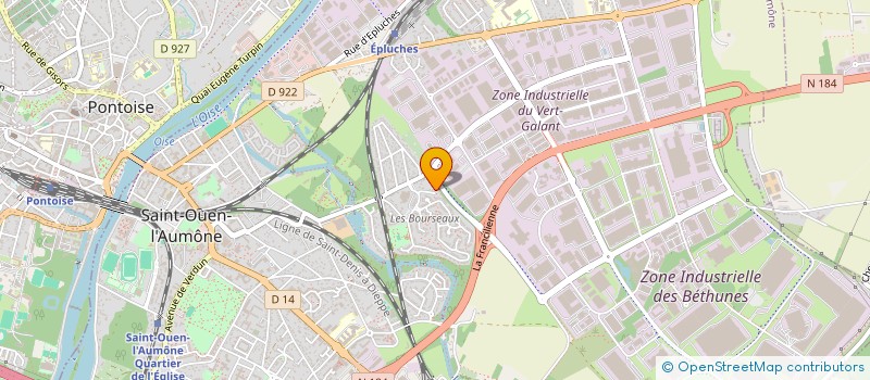 localisation de l'entreprise ADFEE  SAINT-OUEN-L'AUMONE