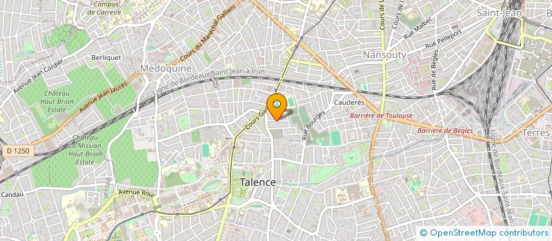 localisation de l'entreprise ADFINIS à TALENCE