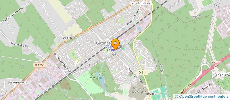 localisation de l'entreprise ADFIXA à CESTAS
