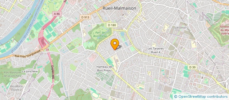 localisation de l'entreprise ADFP CONSEIL à RUEIL-MALMAISON