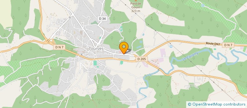 localisation de l'entreprise ADG 1 LE BOUILLON  TOURVES