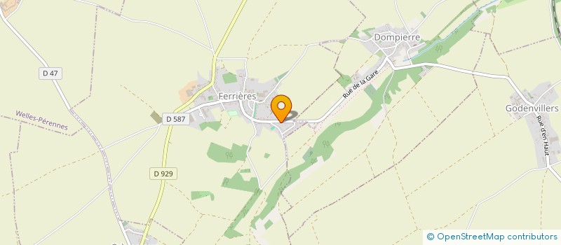 localisation de l'entreprise ADG  FERRIERES