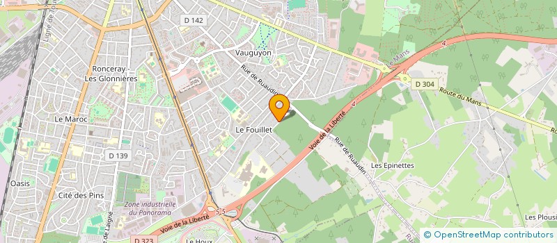 localisation de l'entreprise ADG à LE VESINET