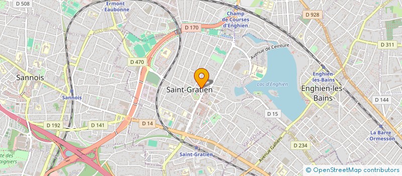 localisation de l'entreprise ADG BATIMENT  SAINT-GRATIEN