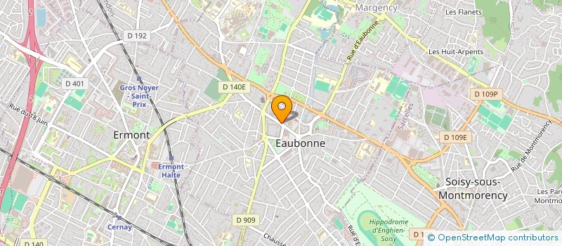 localisation de l'entreprise ADG DIS à EAUBONNE