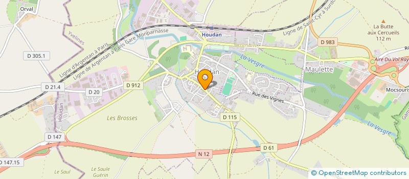 localisation de l'entreprise ADG DISTRIBUTION  MAULETTE