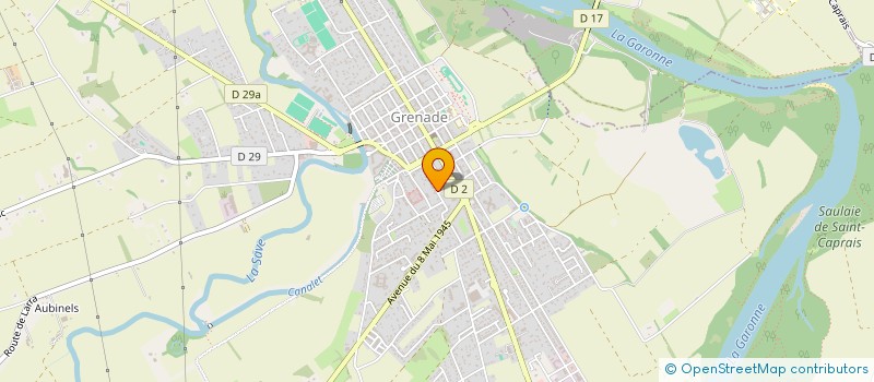 localisation de l'entreprise ADG FONCIER  GRENADE