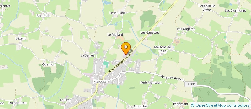 localisation de l'entreprise ADG GROUP  ATTIGNAT