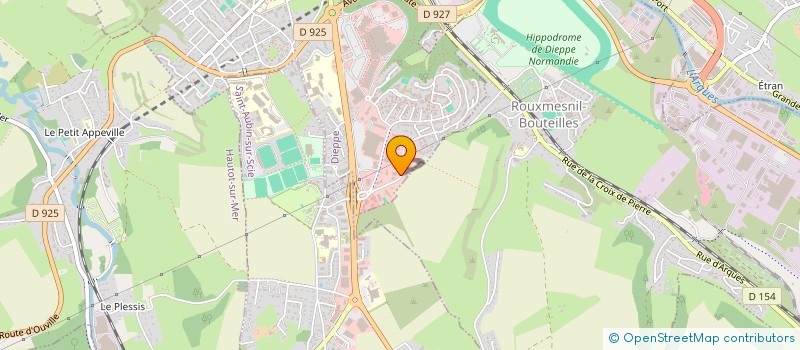 localisation de l'entreprise ADG HOLDING à DIEPPE