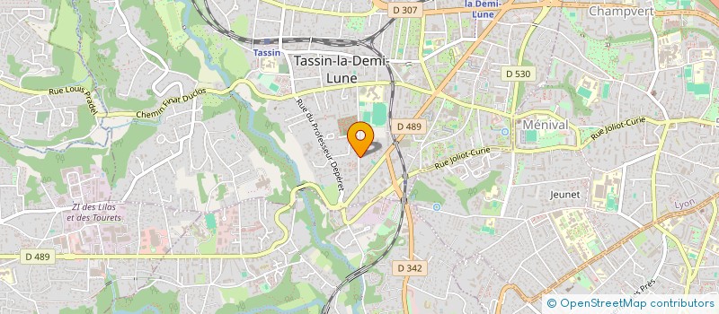 localisation de l'entreprise ADG IMMO  TASSIN-LA-DEMI-LUNE