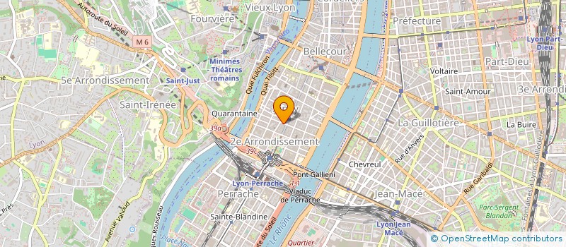 localisation de l'entreprise ADG INVEST à LYON