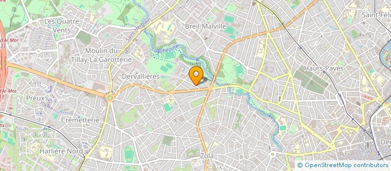 localisation de l'entreprise ADGACIE SCI à NANTES