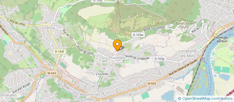 localisation de l'entreprise ADGAR  SCY-CHAZELLES