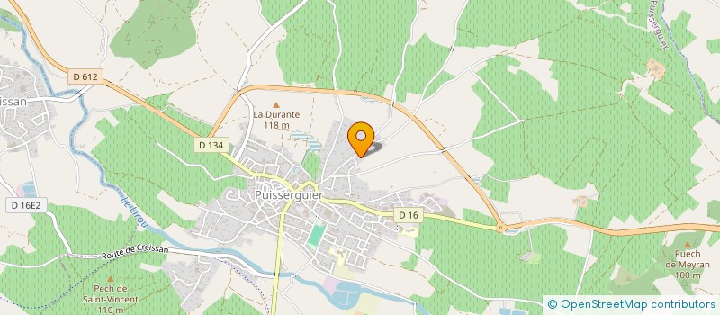 localisation de l'entreprise ADGAYO  PUISSERGUIER