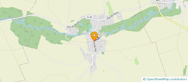 localisation de l'entreprise ADGC  SAINT-CHRIST-BRIOST