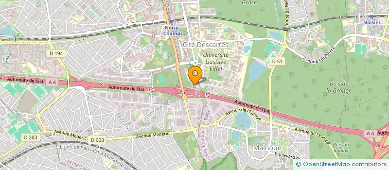 localisation de l'entreprise ADGENSII  JOSSIGNY