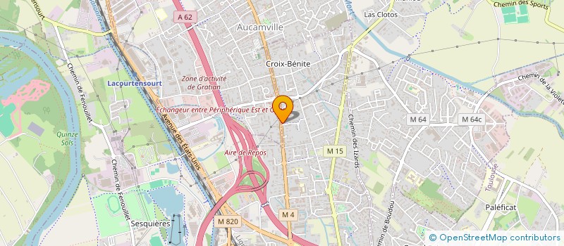 localisation de l'entreprise ADGENTIX à TOULOUSE