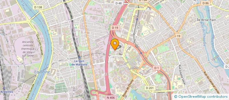 localisation de l'entreprise ADGORA  CRETEIL