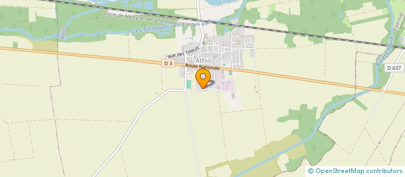 localisation de l'entreprise ADH AGENCEMENT  AY-CHAMPAGNE